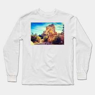 Desert Tones At Joshua Tree National Park Long Sleeve T-Shirt